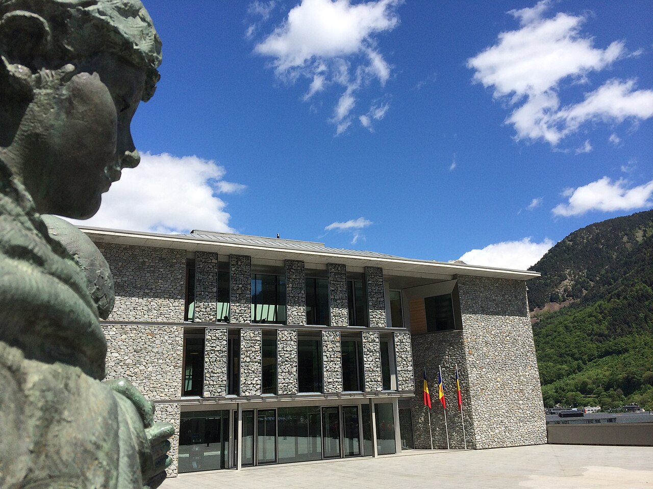 Andorra la Vella, the capital of Andorra