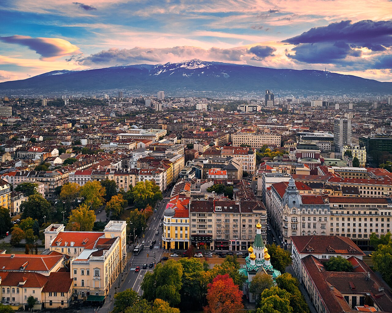 Sofia, the capital of Bulgaria