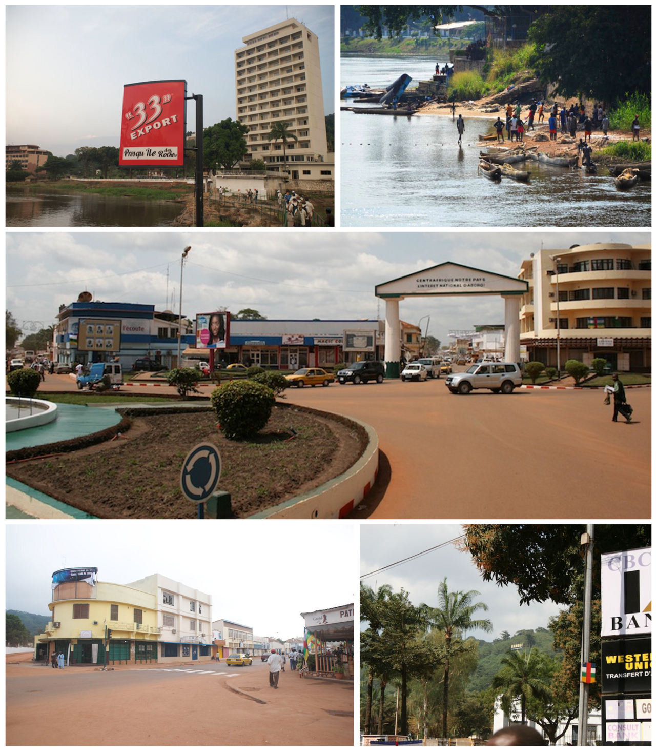 Bangui, the capital of Central African Republic