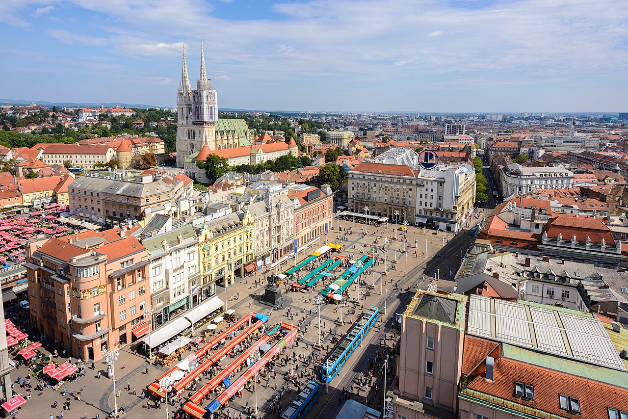 Zagreb, the capital of Croatia