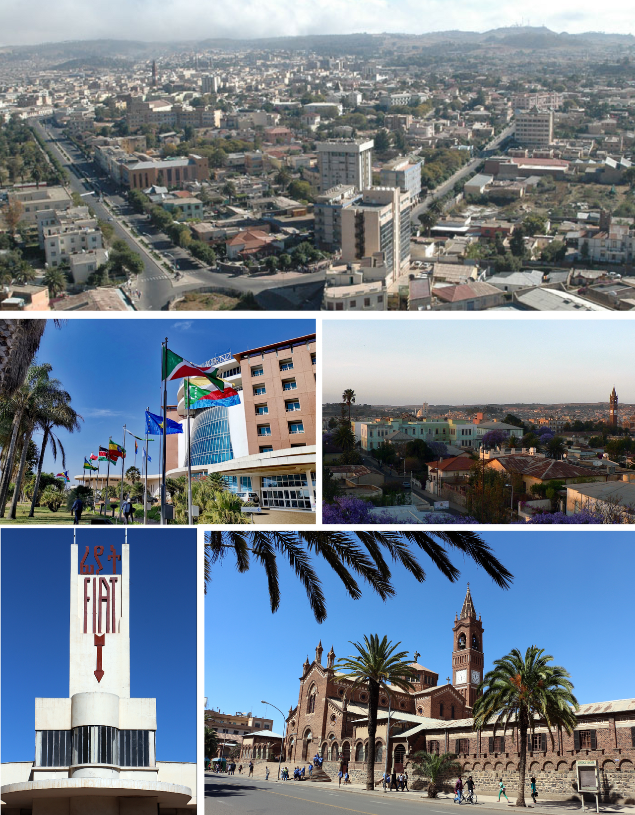 Asmara, the capital of Eritrea