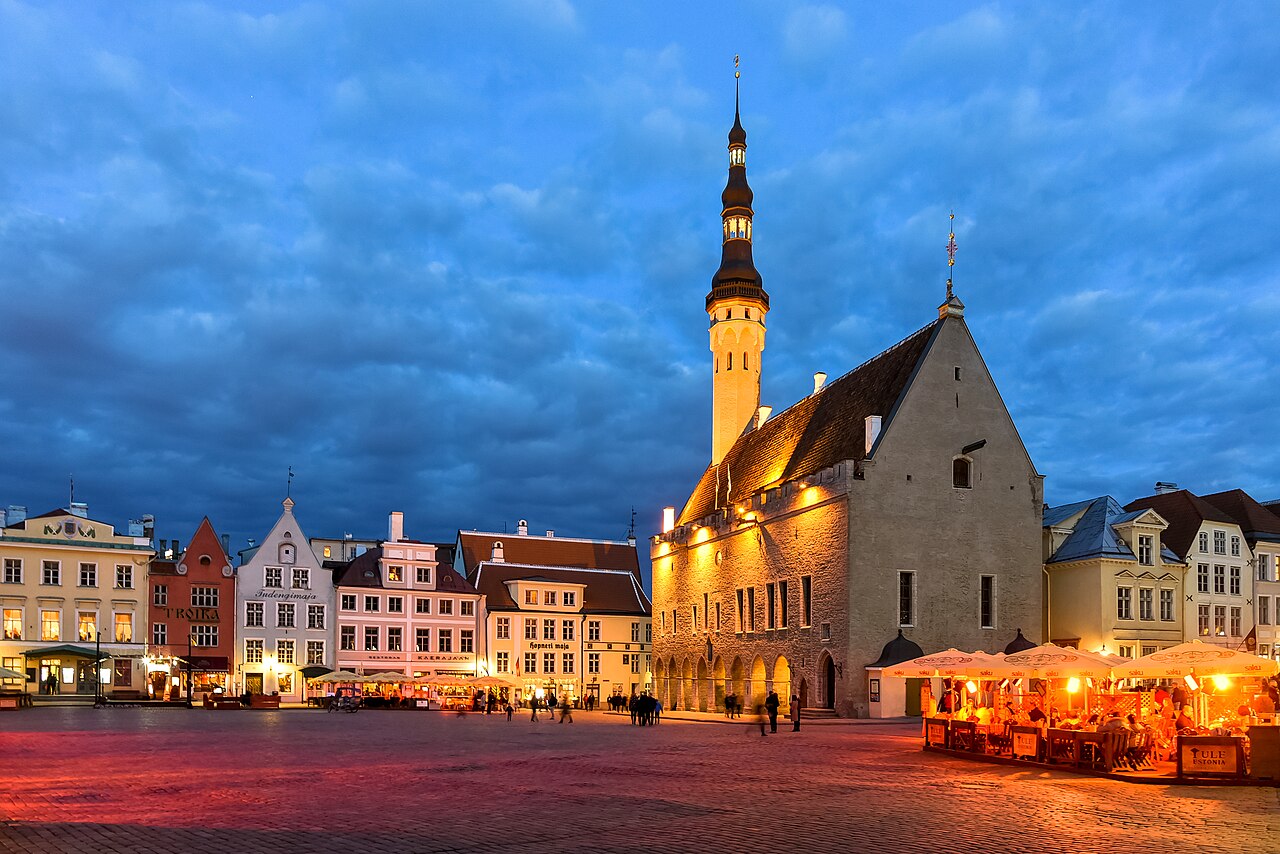 Tallinn, the capital of Estonia