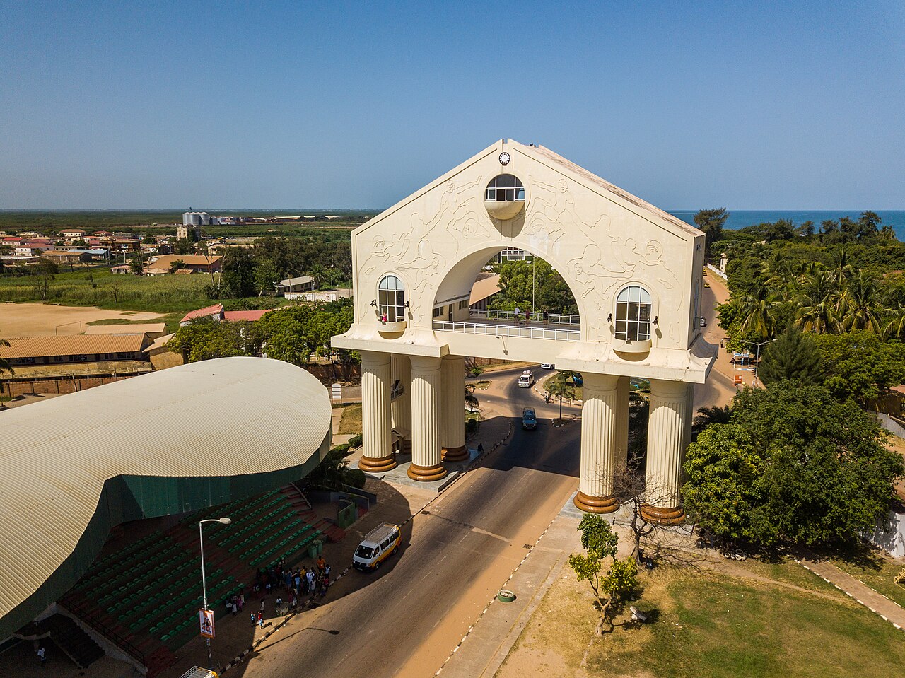 Banjul, the capital of Gambia