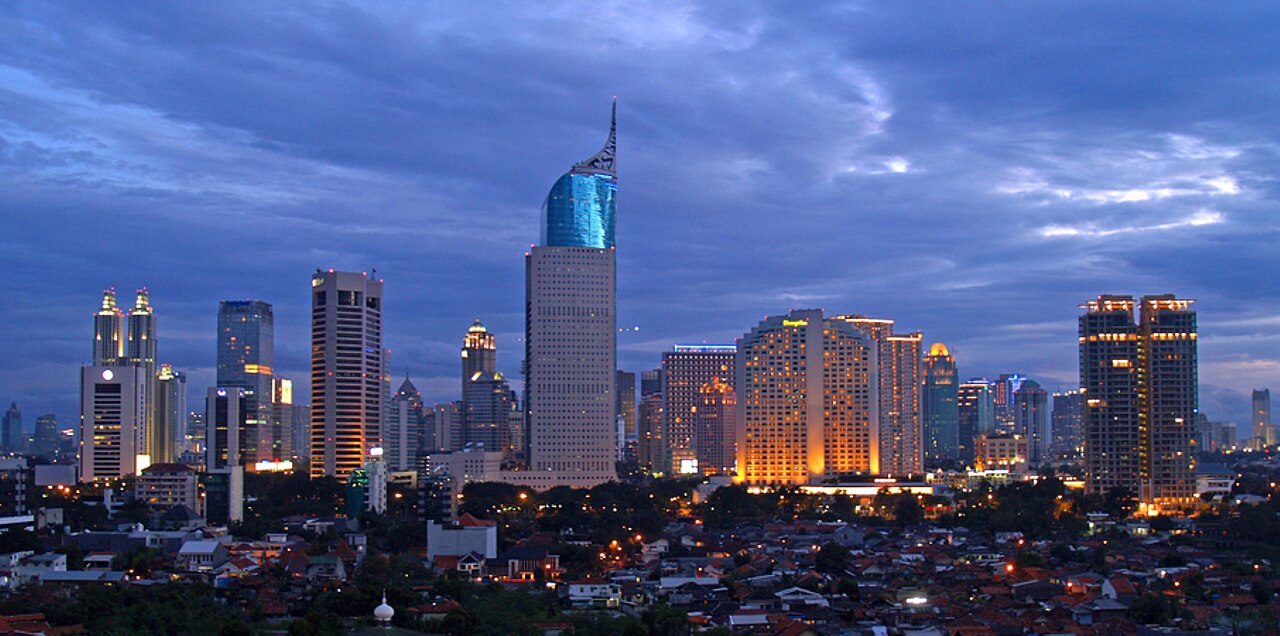 Jakarta, the capital of Indonesia