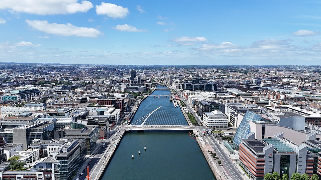 Dublin, the capital of Ireland