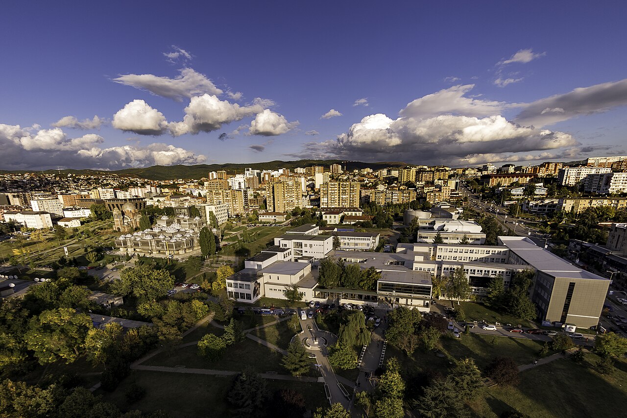 Pristina, the capital of Kosovo