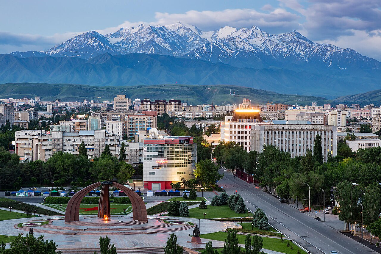 Bishkek, the capital of Kyrgyzstan