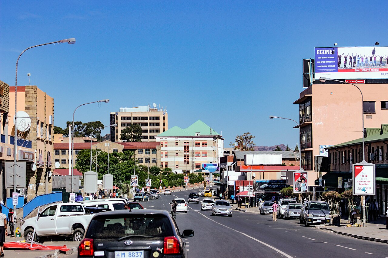 Maseru, the capital of Lesotho