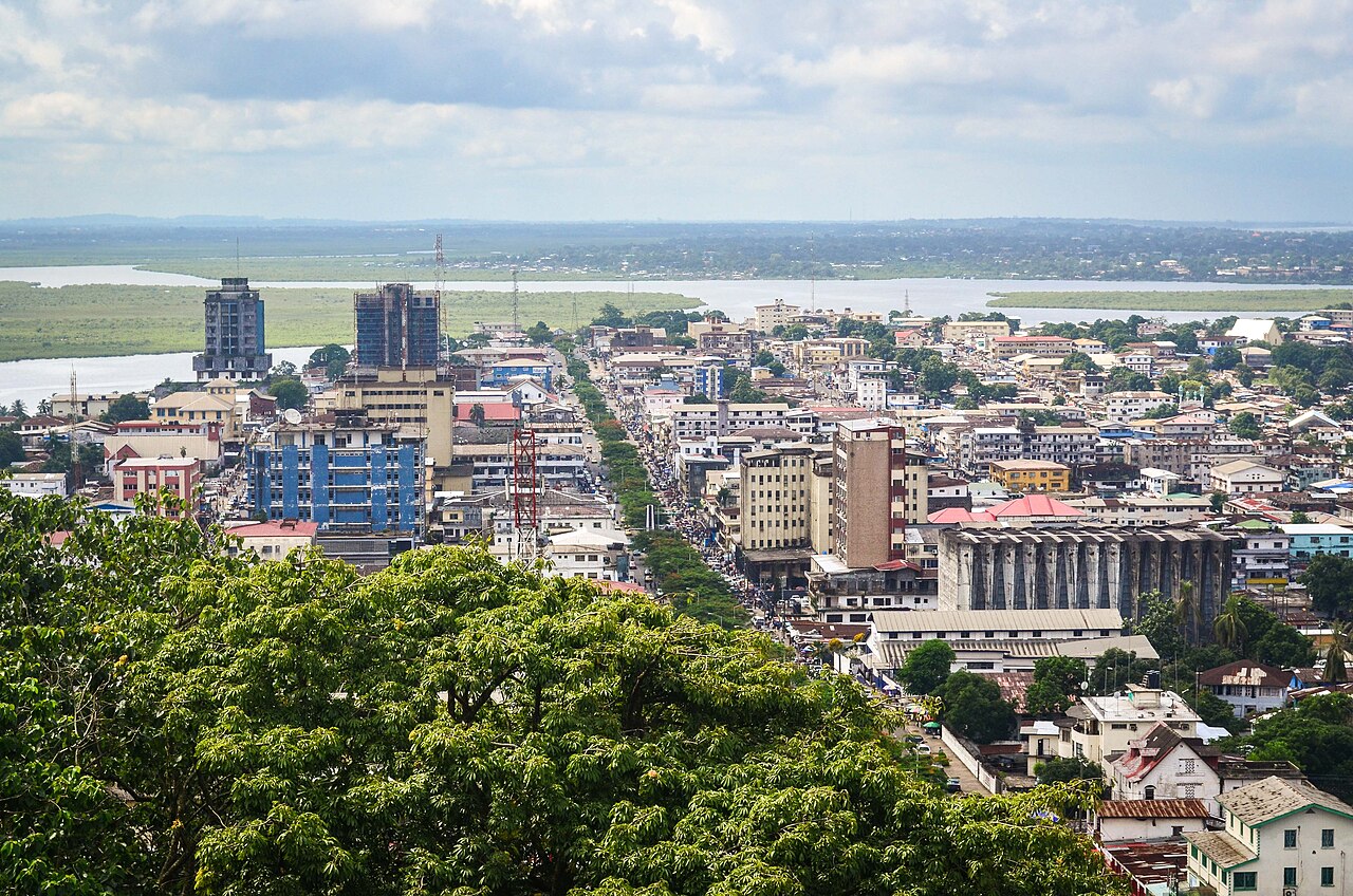 Monrovia, the capital of Liberia