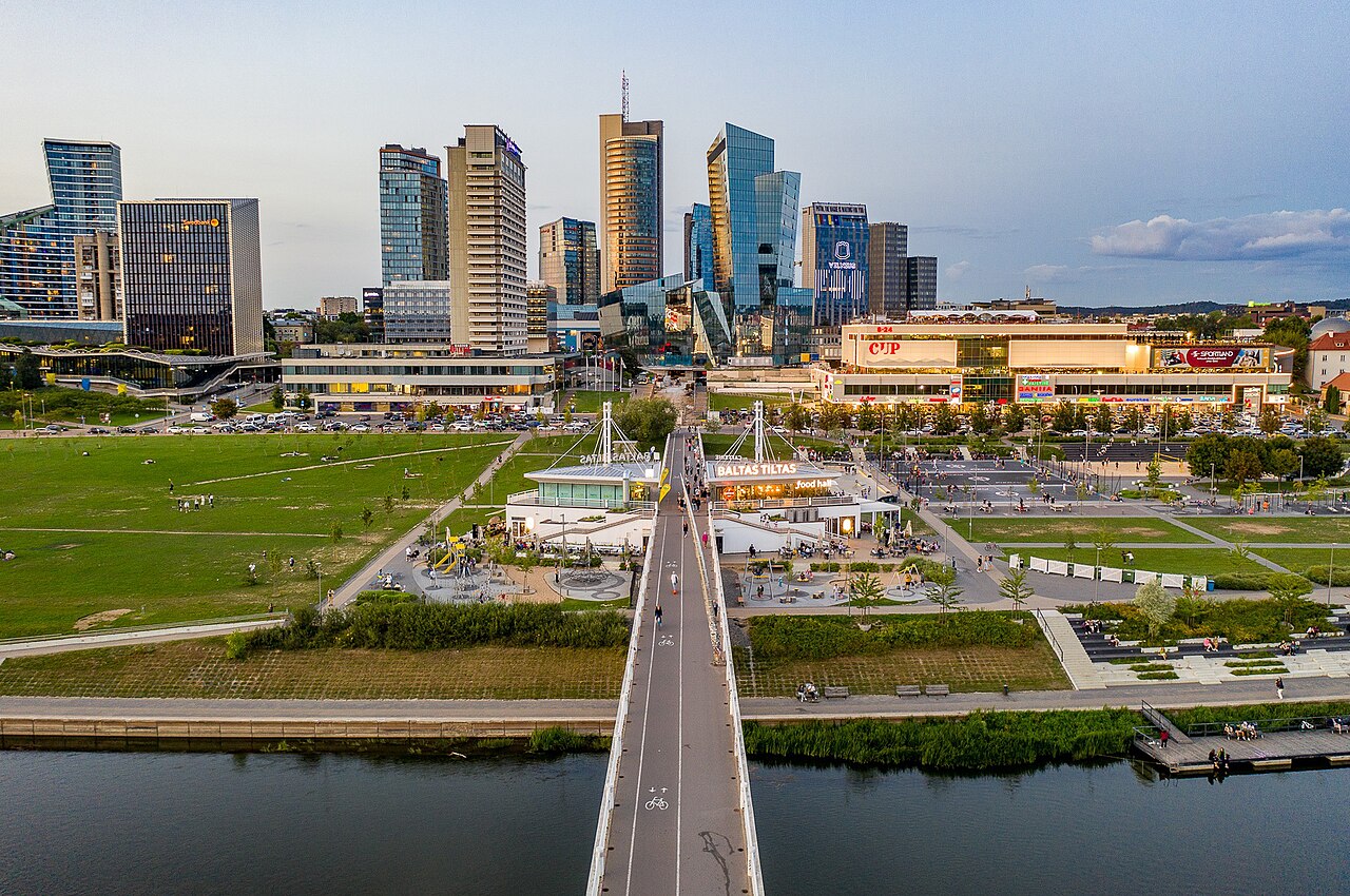 Vilnius, the capital of Lithuania