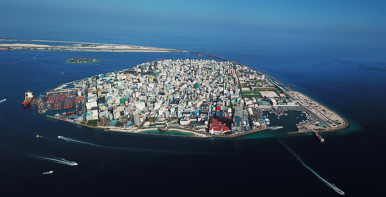 Malé, the capital of Maldives