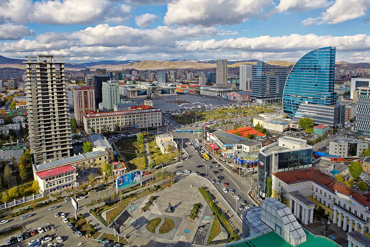 Ulaanbaatar, the capital of Mongolia