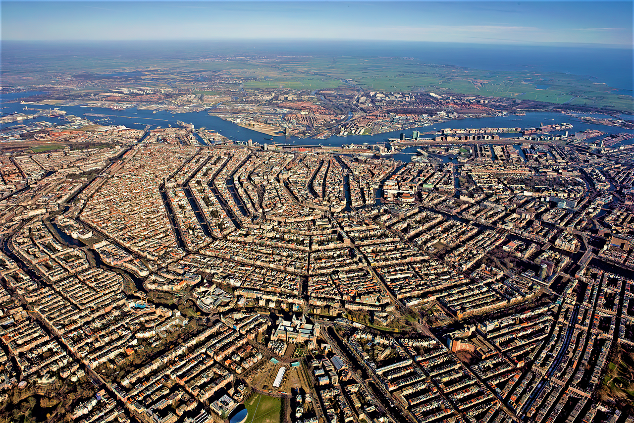Amsterdam, the capital of Netherlands