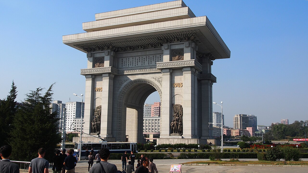 Pyongyang, the capital of North Korea
