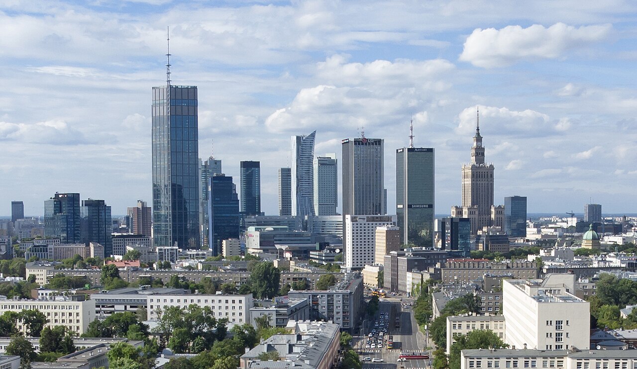 Warsaw, the capital of Poland