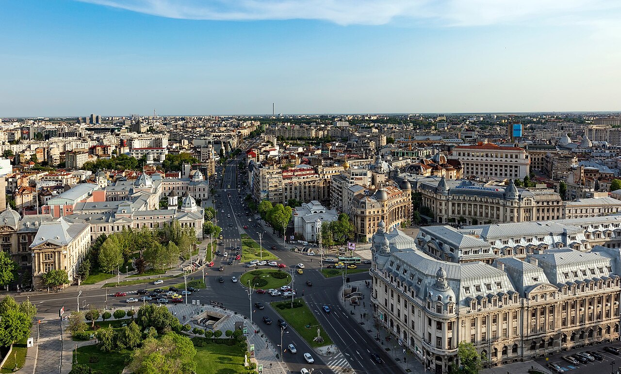 Bucharest, the capital of Romania