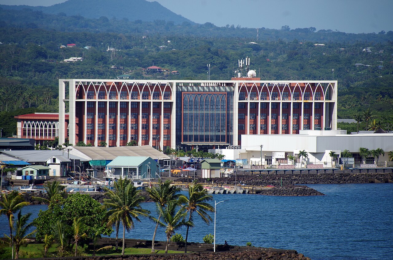 Apia, the capital of Samoa