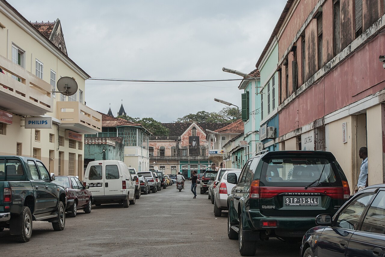 São Tomé, the capital of Sao Tome and Principe
