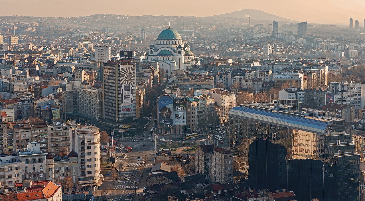 Belgrade, the capital of Serbia