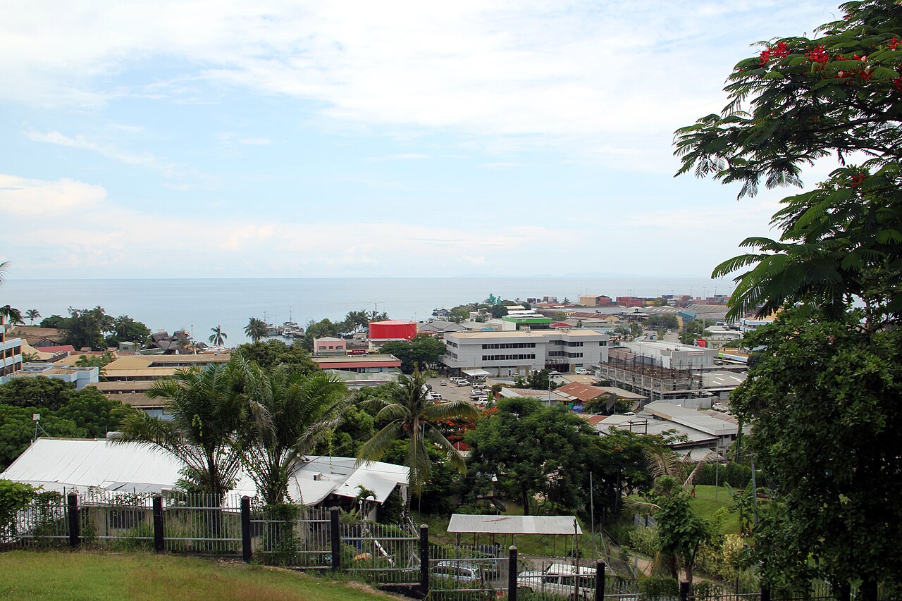 Honiara, the capital of Solomon Islands