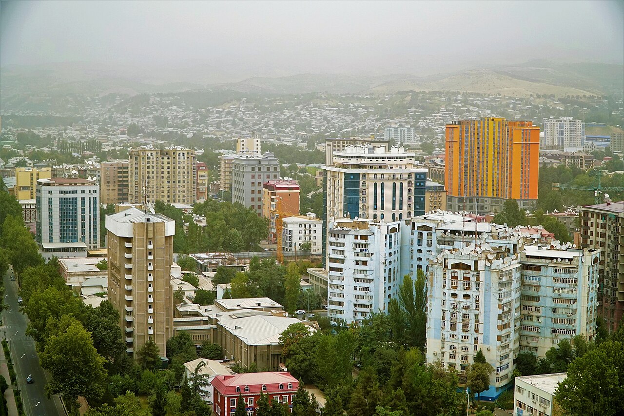 Dushanbe, the capital of Tajikistan