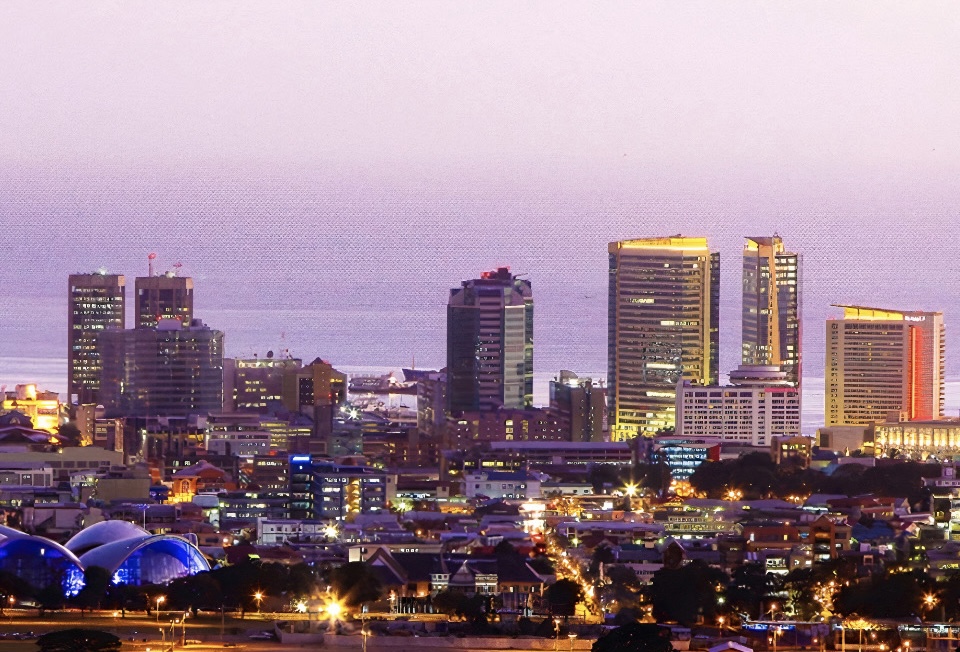Port of Spain, the capital of Trinidad and Tobago