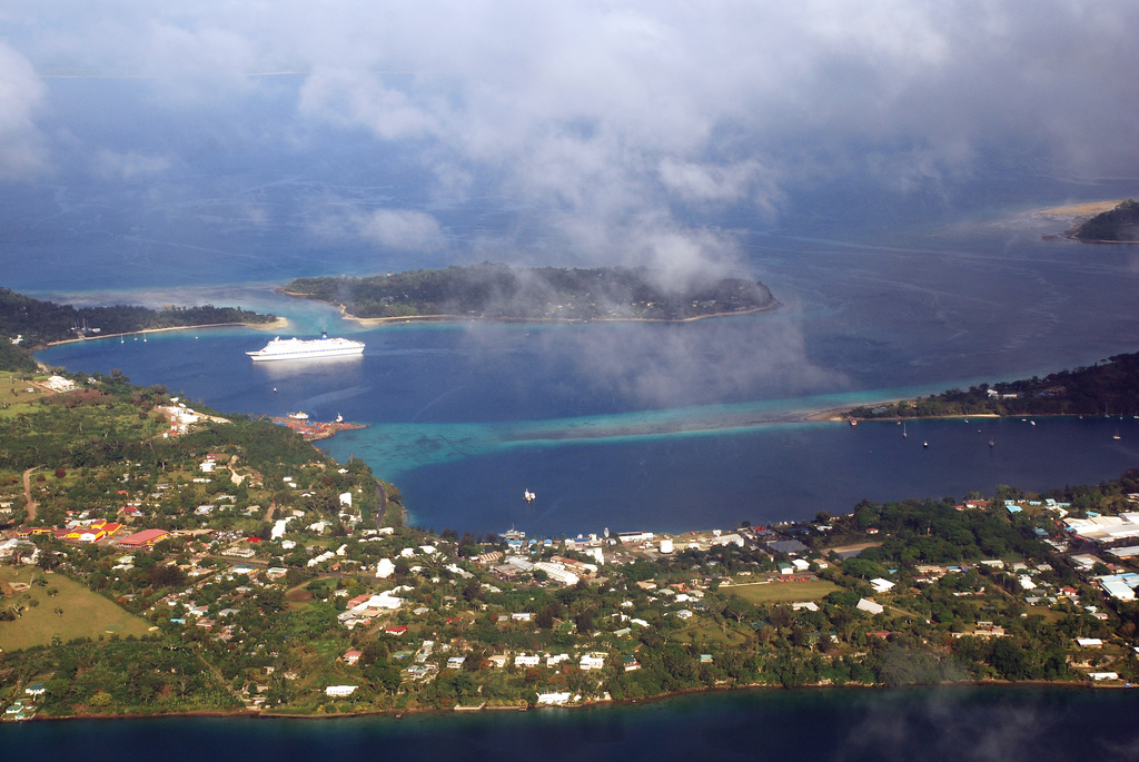 Port Vila, the capital of Vanuatu