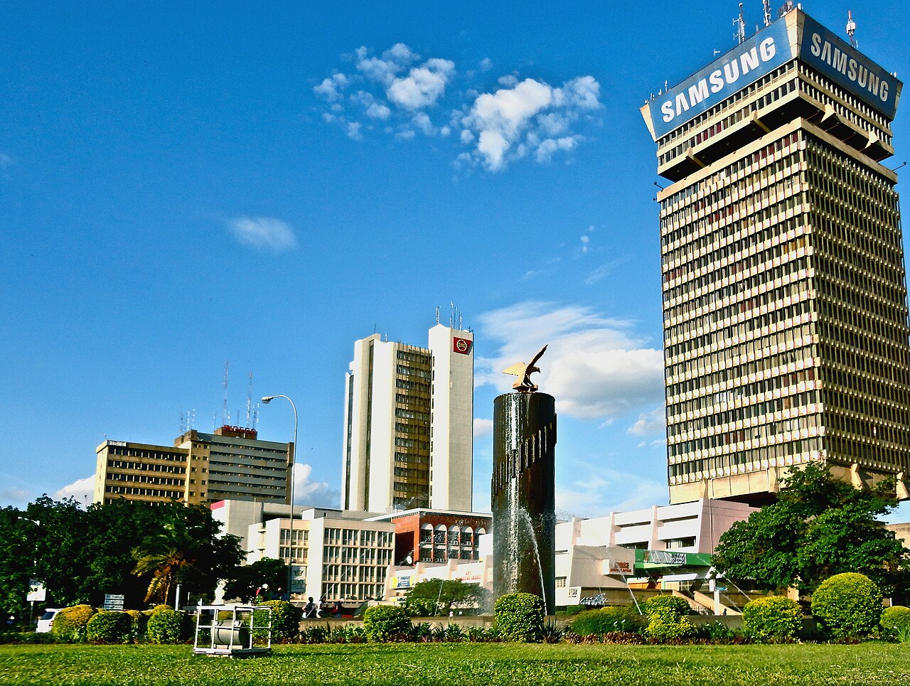 Lusaka, the capital of Zambia